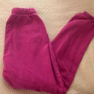 hot pink h&m sweats